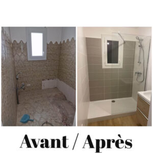 Travaux salle de bain